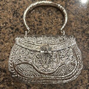 Elegant Silver Handbag